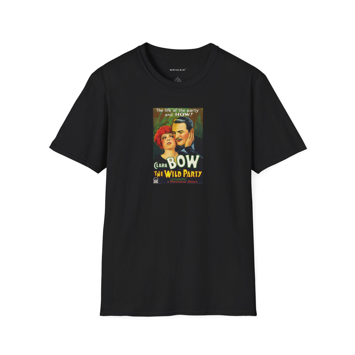 GraceX - Vintage Film Series Tees - The Wild Party Movie Poster Unisex T-Shirt | Retro Fashion Tee for Film Lovers, Gift for Cinema Fans, Unique Graphic Shirt, Casual Wear