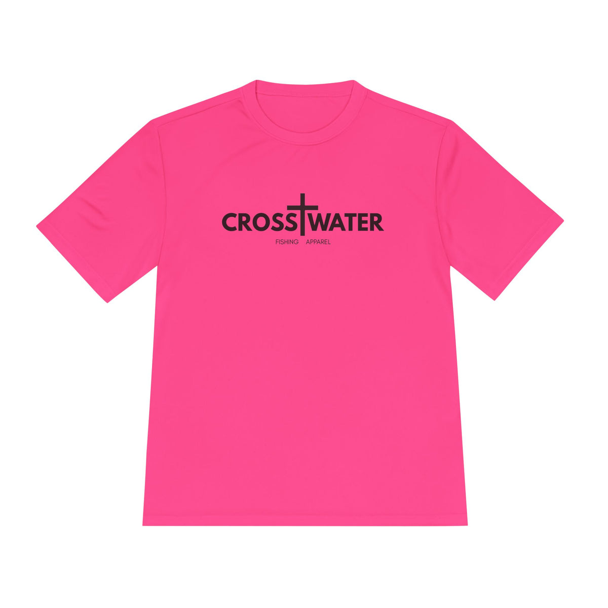 CROSSWATER Fishing Apparel - Unisex Moisture Wicking Fishing Tee