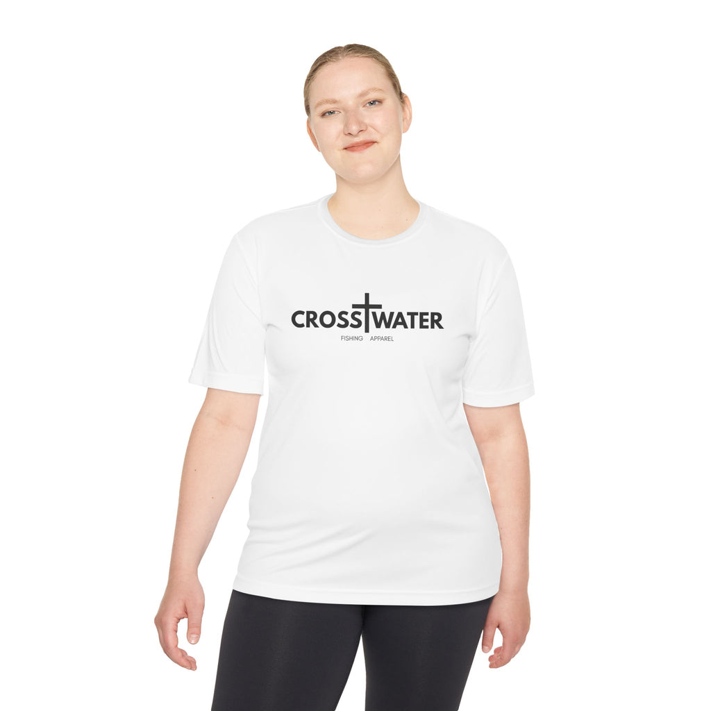 CROSSWATER Fishing Apparel - Unisex Moisture Wicking Fishing Tee