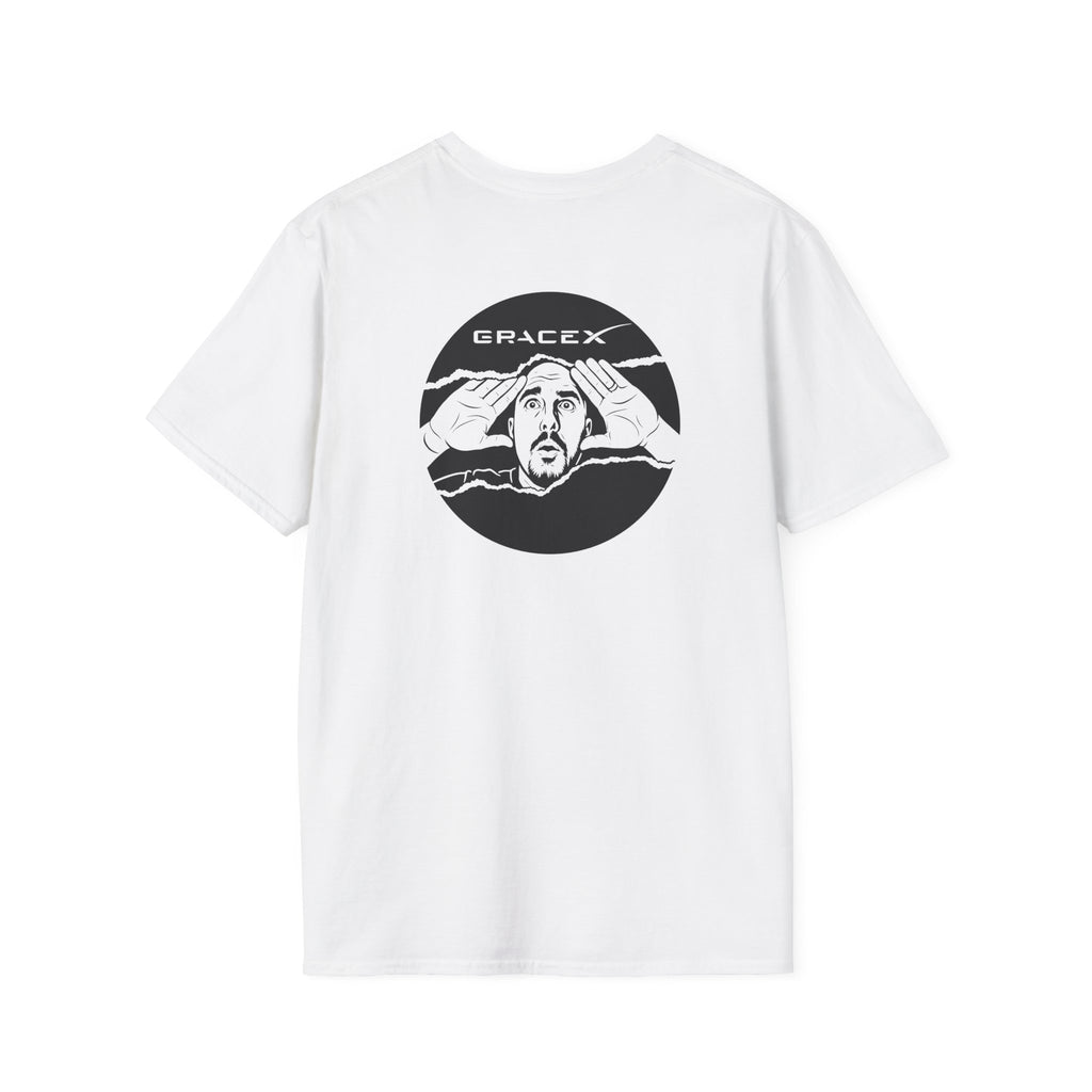 GraceX - Eyes-Wide-Open - Graphic Unisex T-Shirt with Playful Design, Casual Wear, Unique Gift for Friends, Birthday Gift, Apparel for Space Enthusiasts
