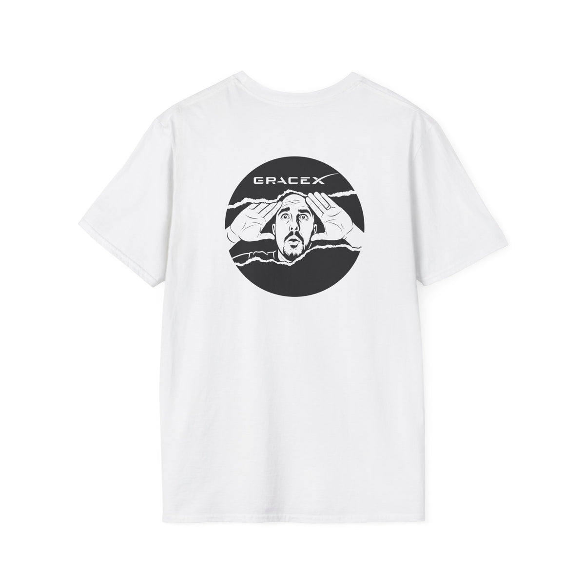 GraceX - Eyes-Wide-Open - Graphic Unisex T-Shirt with Playful Design, Casual Wear, Unique Gift for Friends, Birthday Gift, Apparel for Space Enthusiasts
